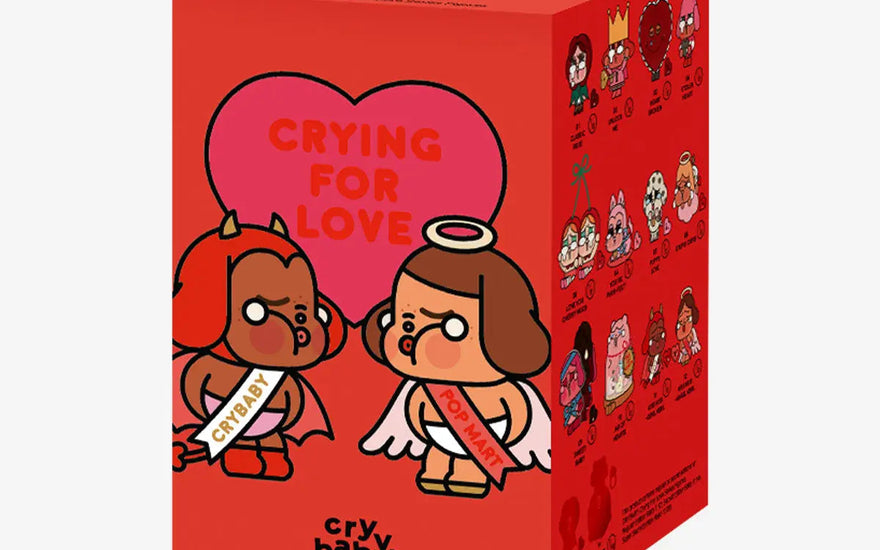 Pop Mart CRYBABY Crying For Love Serienfiguren Blind Box — Emotionale Überraschung für Sammler