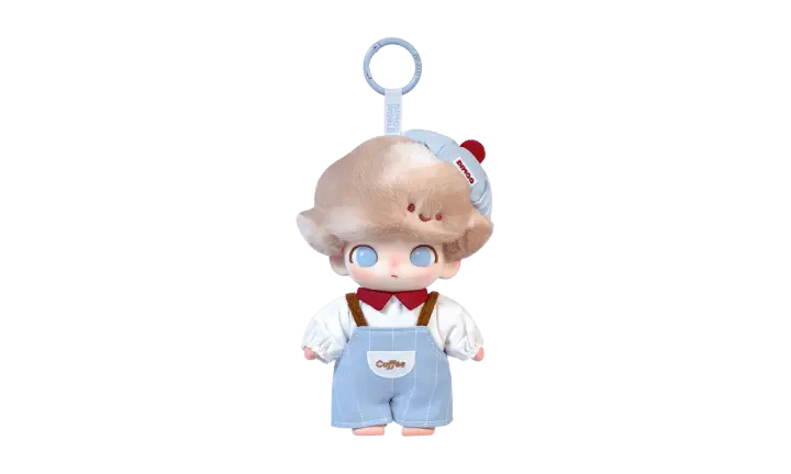 Pop Mart DIMOO Crush On Coffee Series Vinyl Plush Blister Pack: the coffee plush you need 