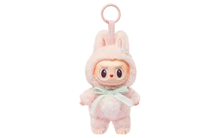 Pop Mart Labubu Mokoko Close to Sweet Vinyl Plush Doll Pendant Keychain — El llavero kawaii que necesitas