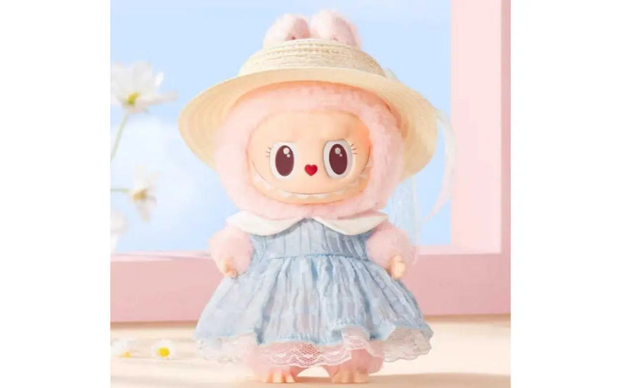 Pop Mart Labubu The Blue Diamond Summer Party Vinyl Plush Doll Pendant — The plush keychain you need 