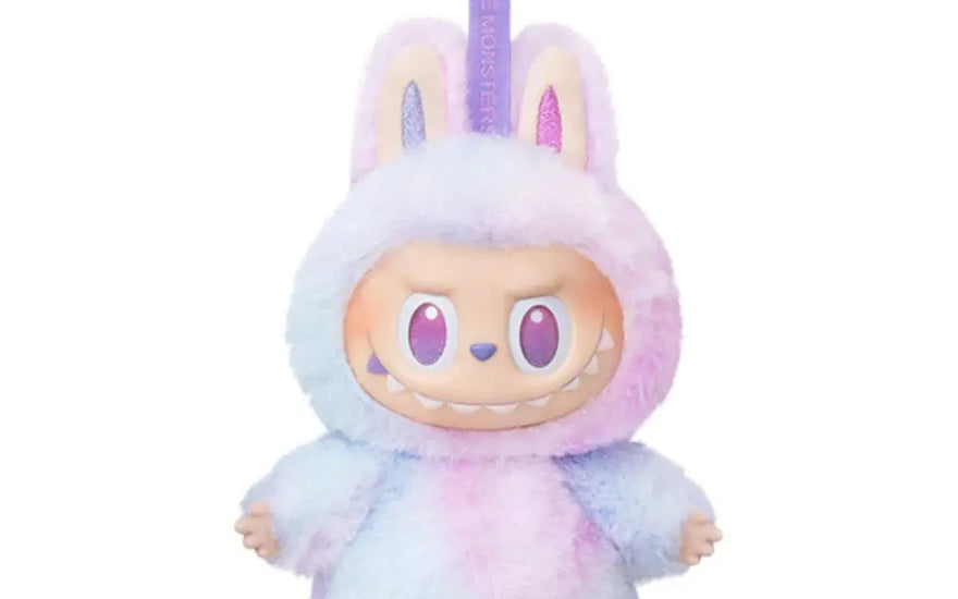 Pop Mart Labubu The Monsters Big Into Energy Series Γούρι Βινυλίου Plush - κρεμαστό tie-dye και μοναδικό συλλεκτικό αντικείμενο