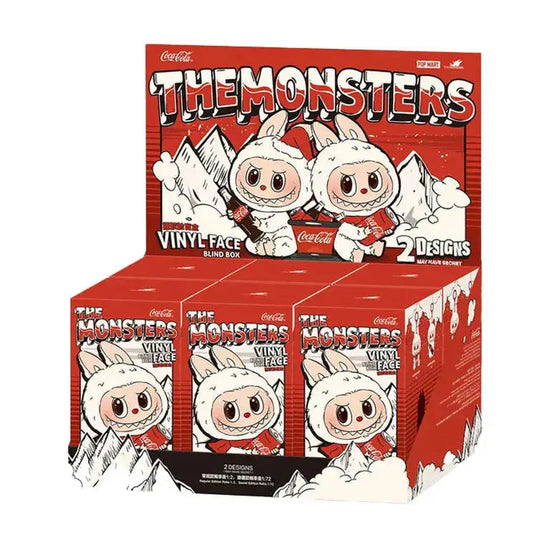 Pop Mart Labubu The Monsters Coca Cola Serie Vinyl Ansigtsblindboks — Den retrokollektion, du har brug for