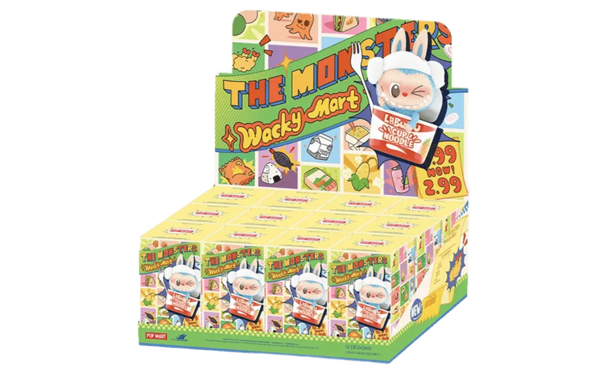 Pop Mart Labubu The Monsters Wacky Mart Series Figure Blind Box — Collect the madness