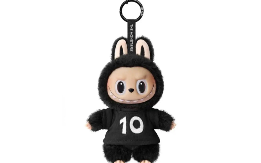 Pop Mart The Monsters Labubu 10th Anniversary Exhibition Limited Edition Vinyl Plush Pendant — Exclusive anniversary pendant for collectors