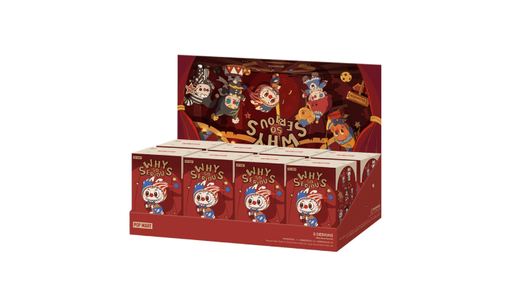 Pop Mart WHY SO SERIOUS Series - Vinyl Plush Pendant Blind Box — Surprise Collection for Collectors