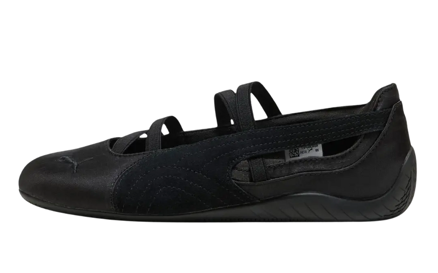 Puma Speedcat Ballet Preto Urbano Cinzento Escuro Satinado: Satim citadino e conforto para o teu dia a dia