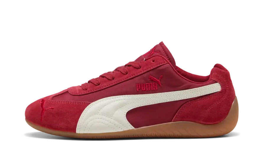 Puma Speedcat Nylon Dark Crimson White: la zapatilla retro de automovilismo que domina el street style en 2026