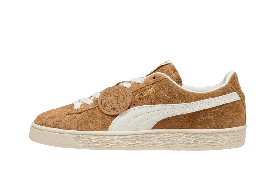 Puma Suede Charles F. Stead Honey Butter White: el ante inglés que convierte un clásico en pieza de lujo