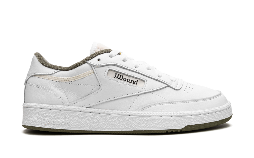 Reebok Club C JJJJound White Olive — Minimalismo que eleva tu look