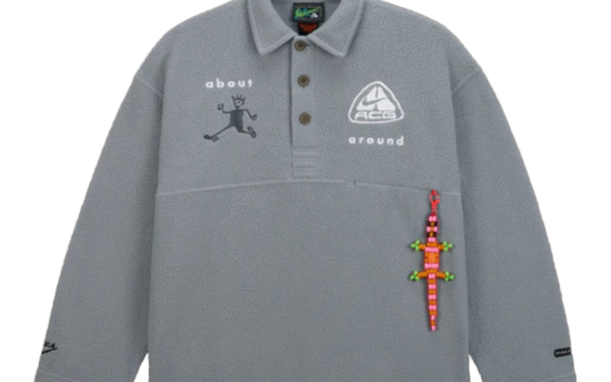 Nike ACG x CPFM L/S Polo Grey: the technical polo that redefines urban fashion