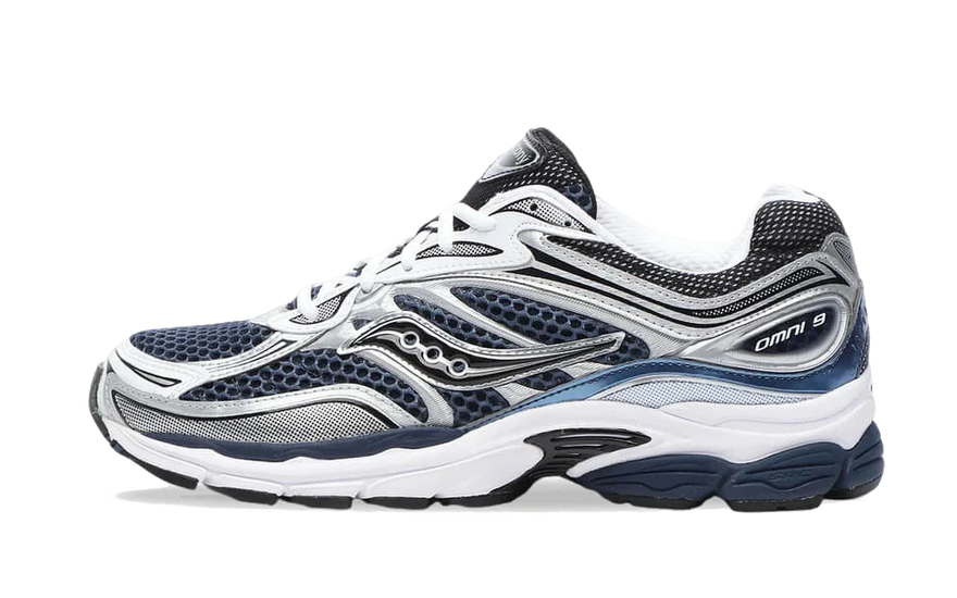 Saucony ProGrid Omni 9 Deep Navy — Estabilidad y confort para tus carreras urbanas