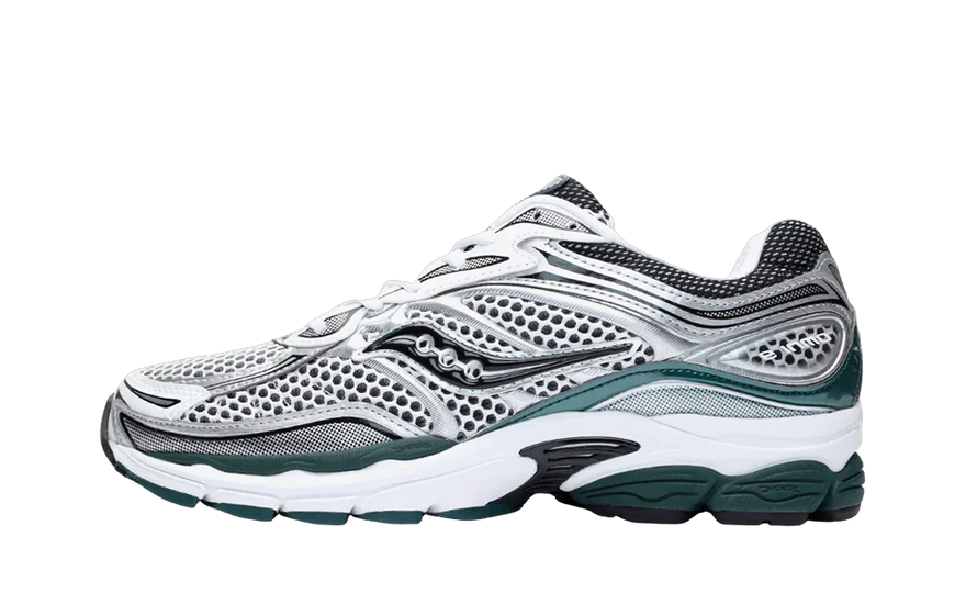 Saucony ProGrid Omni 9 White Pine Green: estabilidad y amortiguación que transforman tu carrera
