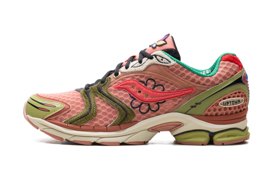 Saucony ProGrid Triumph 4 Jae Tips Flowers Grow Uptown Virginia Creeper — Amortiguación y estilo urbano para corredoras