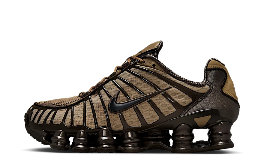 Nike Shox TL Khaki: la zapatilla urbana con amortiguación icónica