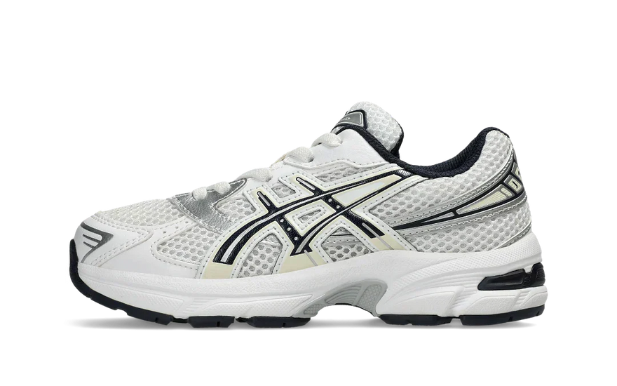 ASICS Gel-1130 White Midnight (PS): Retro sneakers with GEL cushioning and school style
