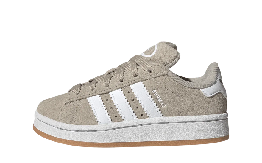 Adidas Campus 00s Camp Wonder Μπεζ Cloud White Gum (PS) — Ρετρό στυλ για δραστήρια παιδιά