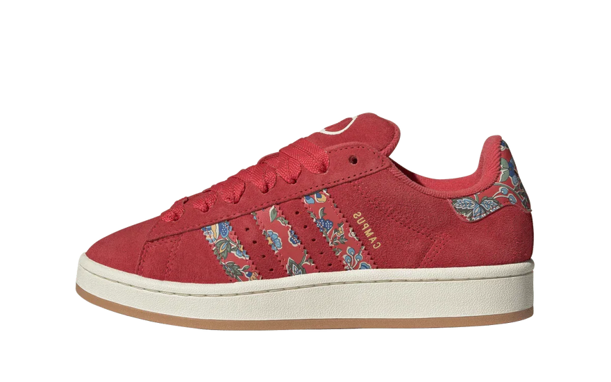 Adidas Campus 00s Liberty London Semi Lucid Red: el rojo que renueva tu look urbano
