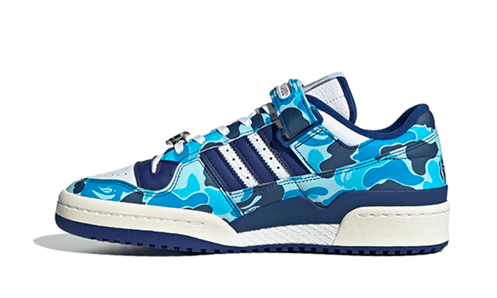 Adidas Forum 84 Low Bape 30th Anniversary Blue Camo — El icono del camo azul que debes tener