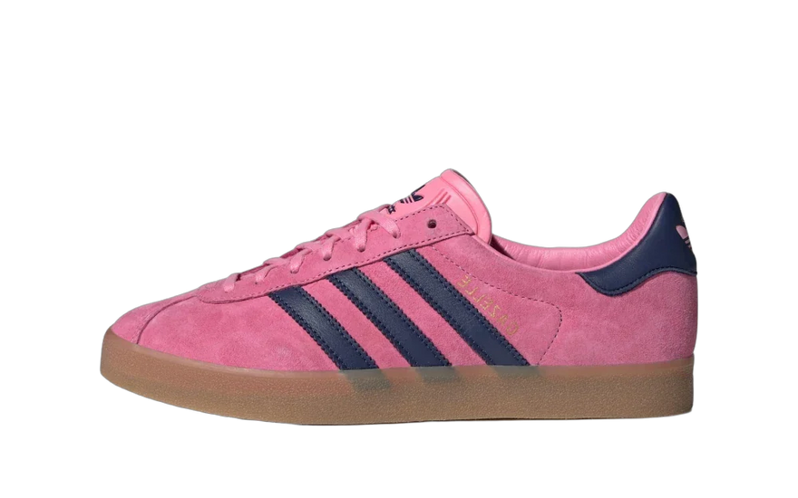 Adidas Gazelle 85 Bliss Rose Bonheur Bleu Foncé : la Gazelle rose qui revitalise ton allure citadine