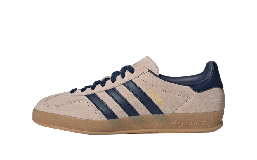 Adidas Gazelle Indoor Wonder Taupe Night Indigo — Gazelle reinventada para la ciudad