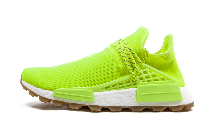 Adidas NMD Hu Trail Pharrell Now Is Her Time Solar Yellow: Trail y estilo urbano para ella