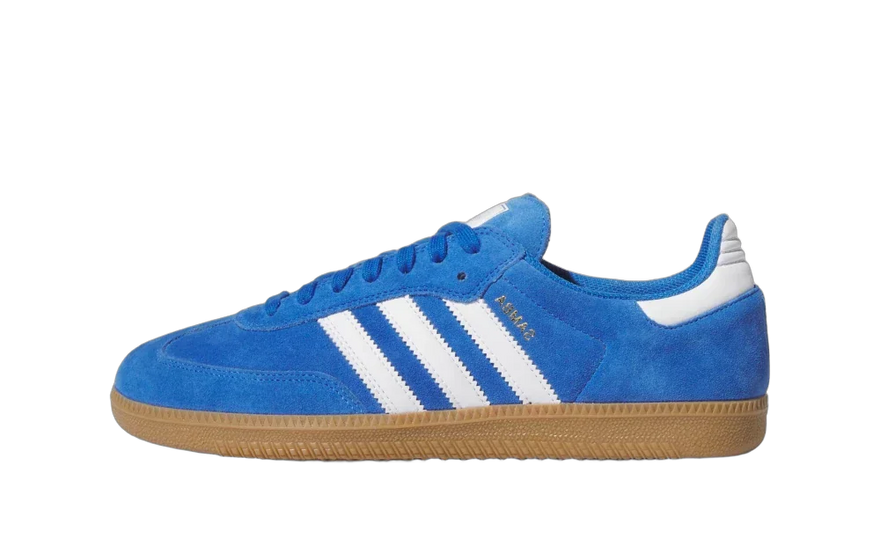 Adidas Samba ADV Blue Bird: retro style with control for skateboarding