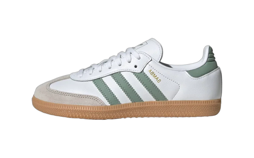 Adidas Samba OG Cloud White Silver Green: la colorway verde que se está comiendo el 2026