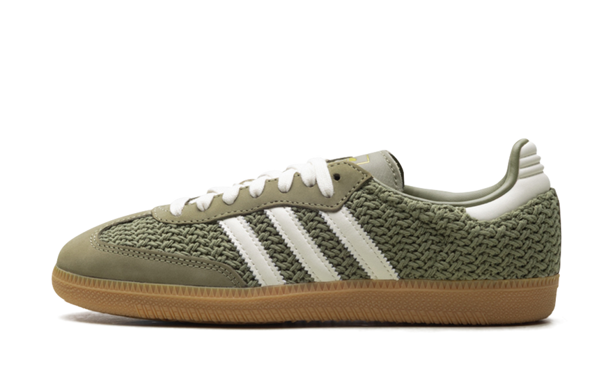Adidas Samba OG Crochet Pack Orbit Green: el clásico reinventado en crochet para un look urbano