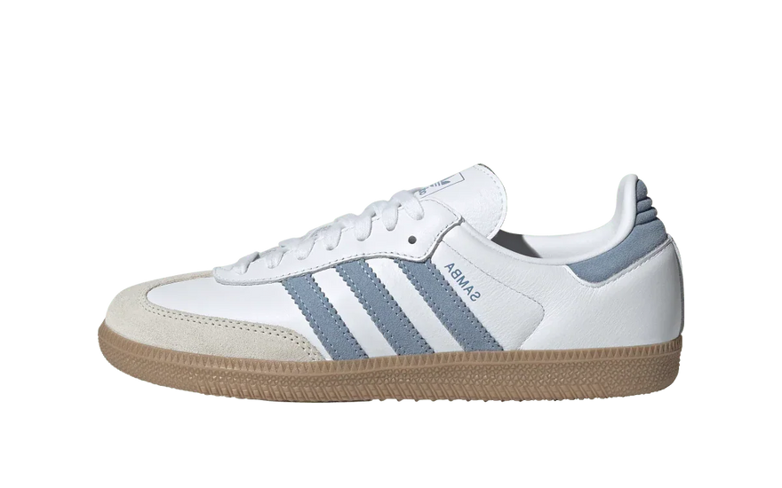 Adidas Samba OG White Alumina Ash Blue: the classic that refreshes your look