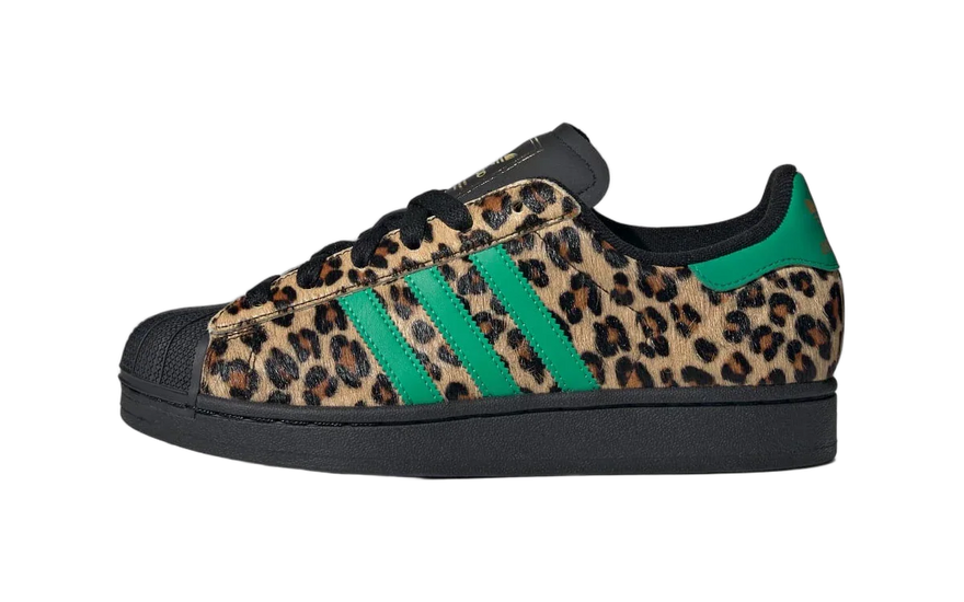 Adidas Superstar Black Green Leopard: Saca tu lado salvaje con estilo urbano