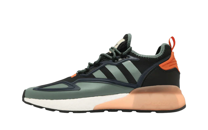 Adidas ZX 2K Boost Black Tech Emerald: Zapatillas urbanas con Boost y estilo retro-futurista