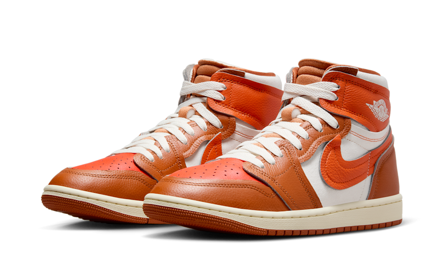 Air Jordan 1 High Method of Make Desert Orange: silueta tonal que roba miradas