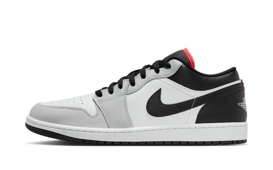 Air Jordan 1 Low Neutral Grey Infrared: minimalismo urbano con toque Infrared