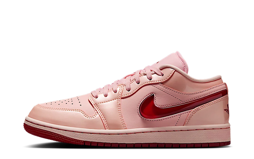 Air Jordan 1 Low Patent Valentine's Day: el low-top de San Valentín que brilla en la calle