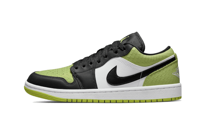 Air Jordan 1 Low Pelle di serpente Verde vivido: rinnova il tuo stile cittadino
