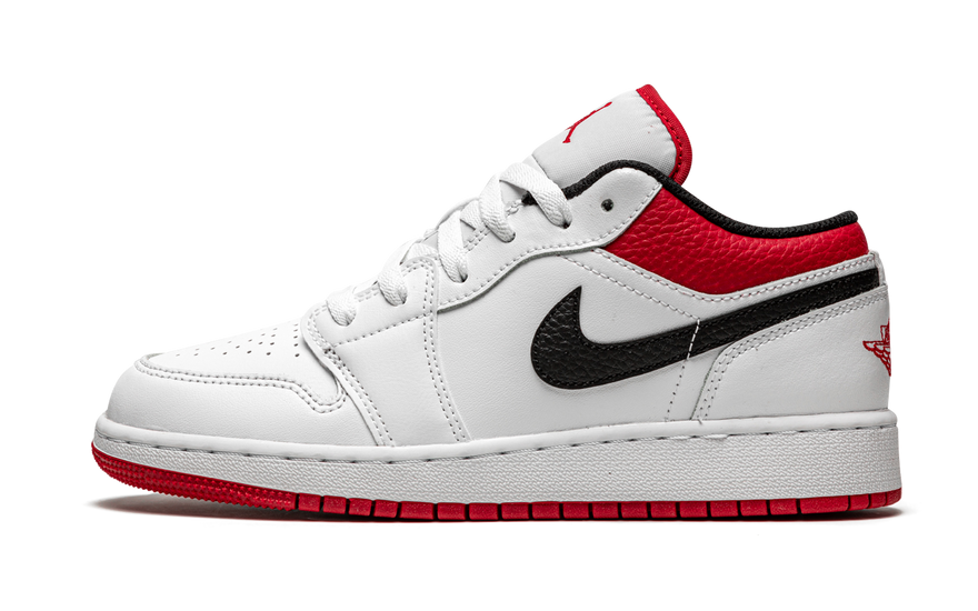 Air Jordan 1 Low White Gym Red: el básico que transforma cualquier outfit