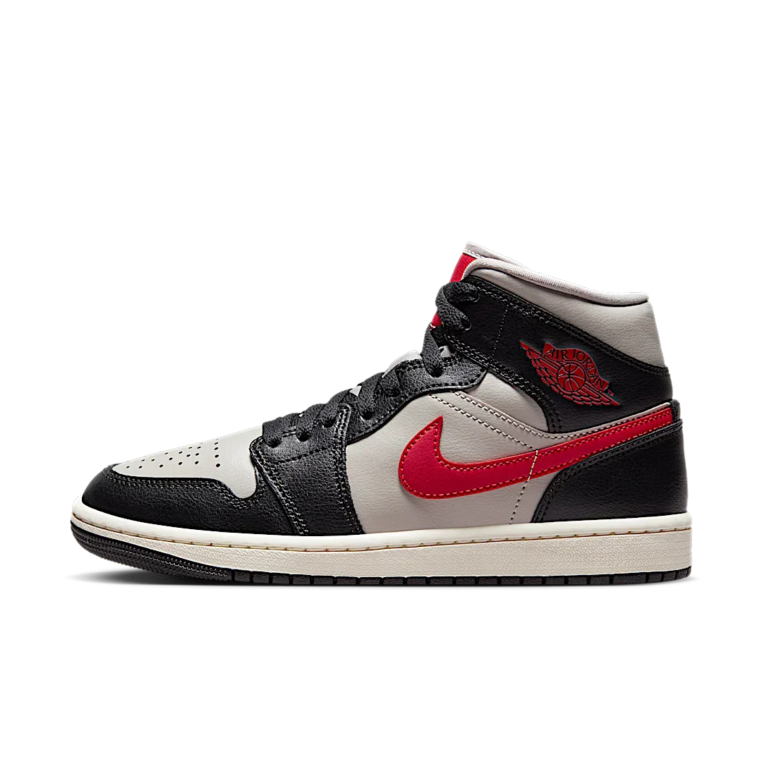Air Jordan 1 Mid Black College Gray Gym Red - Urban Style – Next Step
