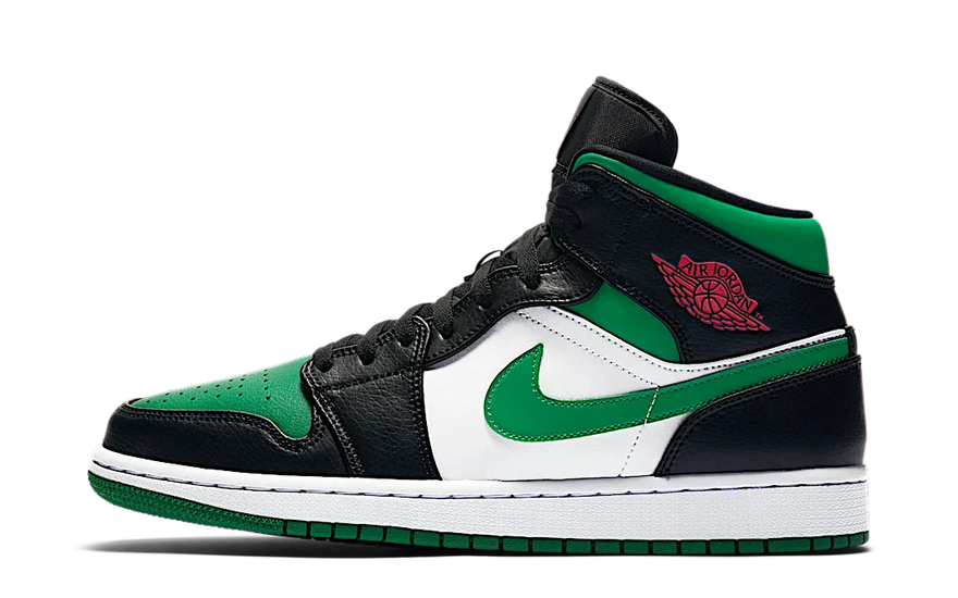 Air Jordan 1 Mid Green Toe: el toque verde que transforma tu estilo urbano