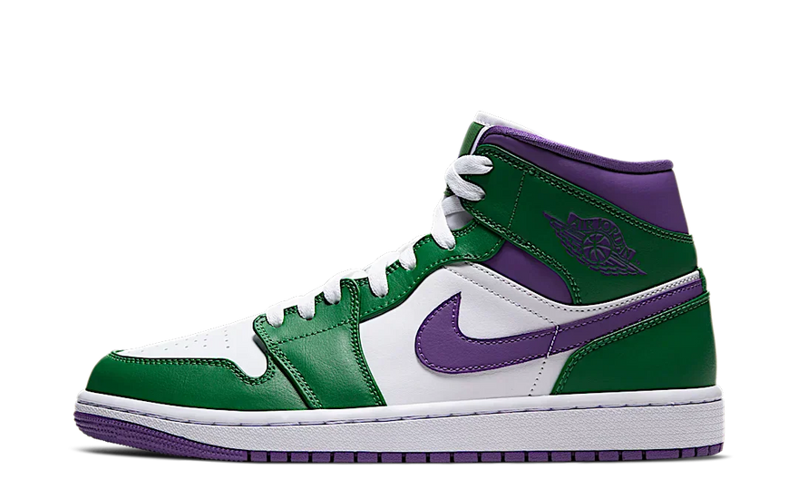 Air Jordan 1 Mid Incredible Hulk: Intense Green and Urban Attitude