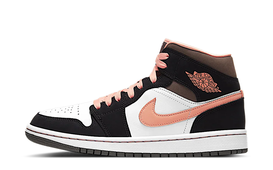 Air Jordan 1 Mid Peach Mocha — reinventa tu estilo urbano