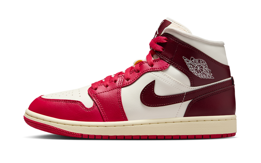 Air Jordan 1 Mid Sail Mystic Hibiscus: el giro rosa que tu armario necesita