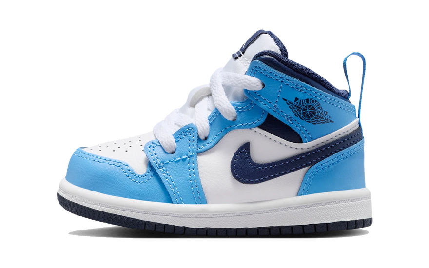 Air Jordan 1 Mid University Blue Midnight Navy (TD): la guía definitiva para vestir a los más pequeños en 2026