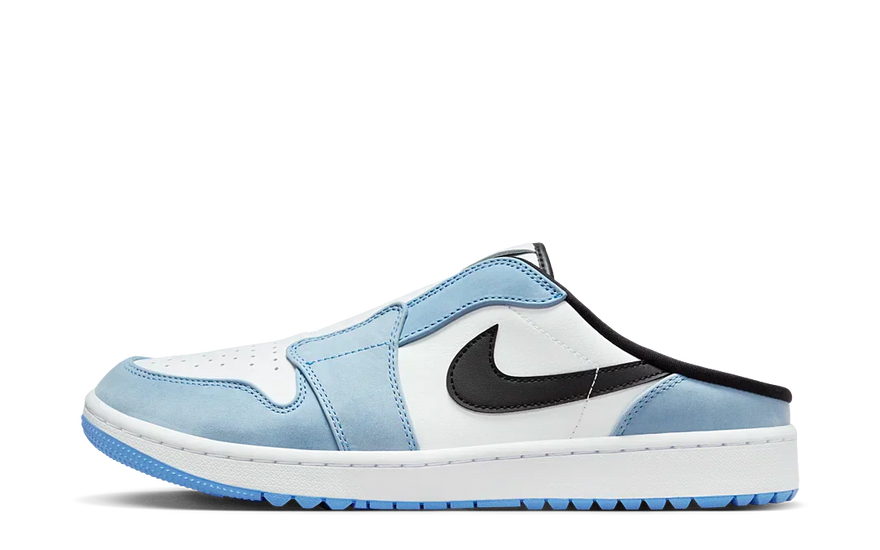 Air Jordan 1 Mule Golf University Blue: legendární postoj na golfovém hřišti i na ulici