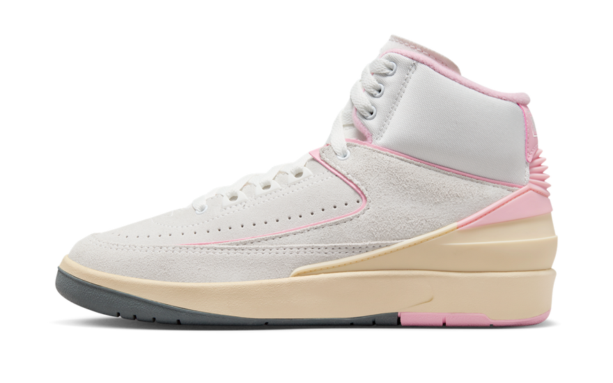 Air Jordan 2 Retro Soft Pink: Soft pink that transforms your urban look