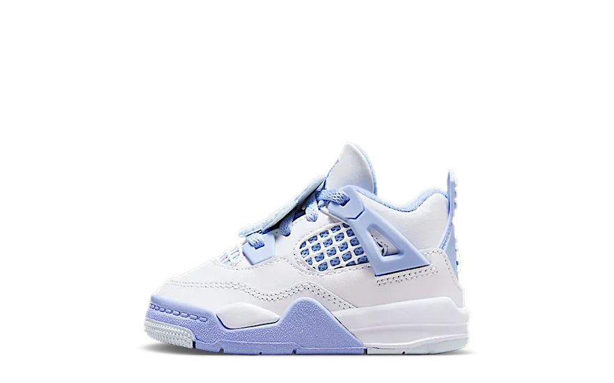 Air Jordan 4 Retro Forget Me Not (TD) — Azul cielo que reinventa tu streetwear