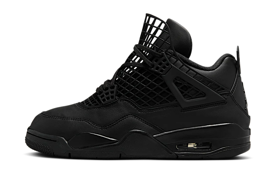 Air Jordan 4 Retro Net Black — Elegancia urbana con alma deportiva