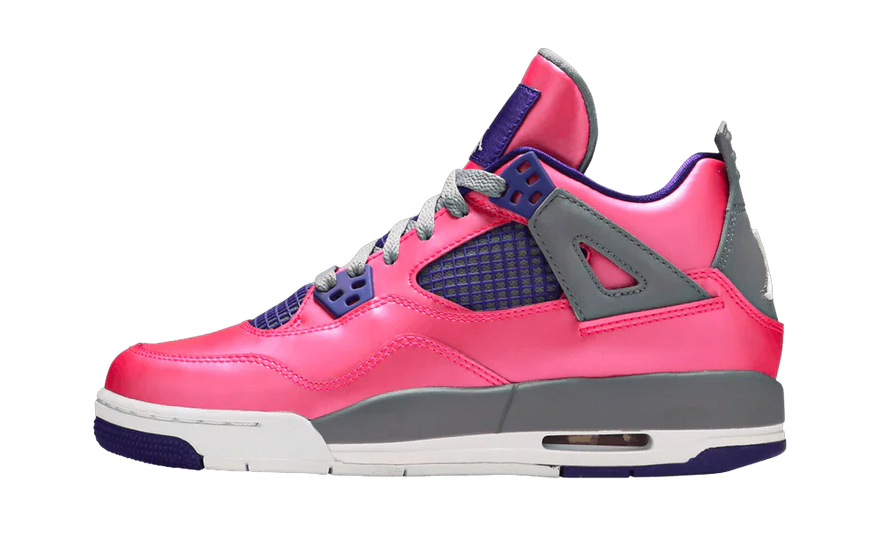 Air Jordan 4 Retro Pink Foil: metallic pink and urban style