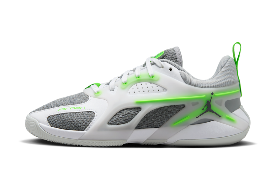 Air Jordan Heir Sail Electric Green — Estilo y rendimiento urbano que destaca