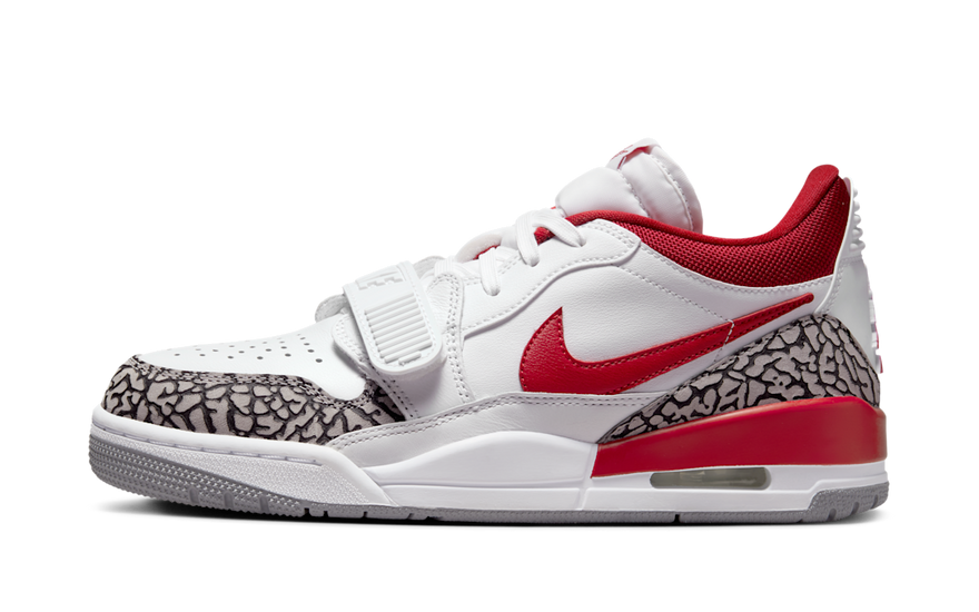 Air Jordan Legacy 312 Low White Cement Gym Red — Urban icon and comfort for every step