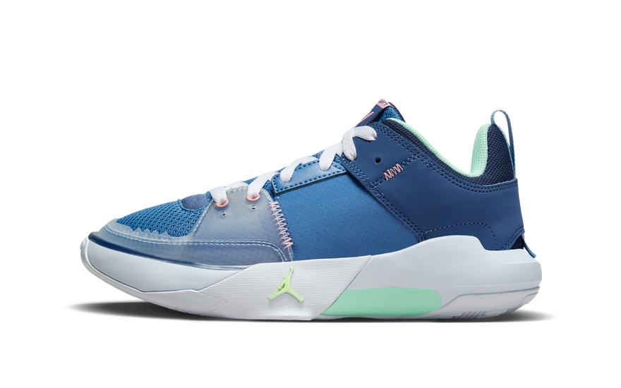 Air Jordan One Take 5 Stone Blue: estilo y rendimiento para la calle y la cancha